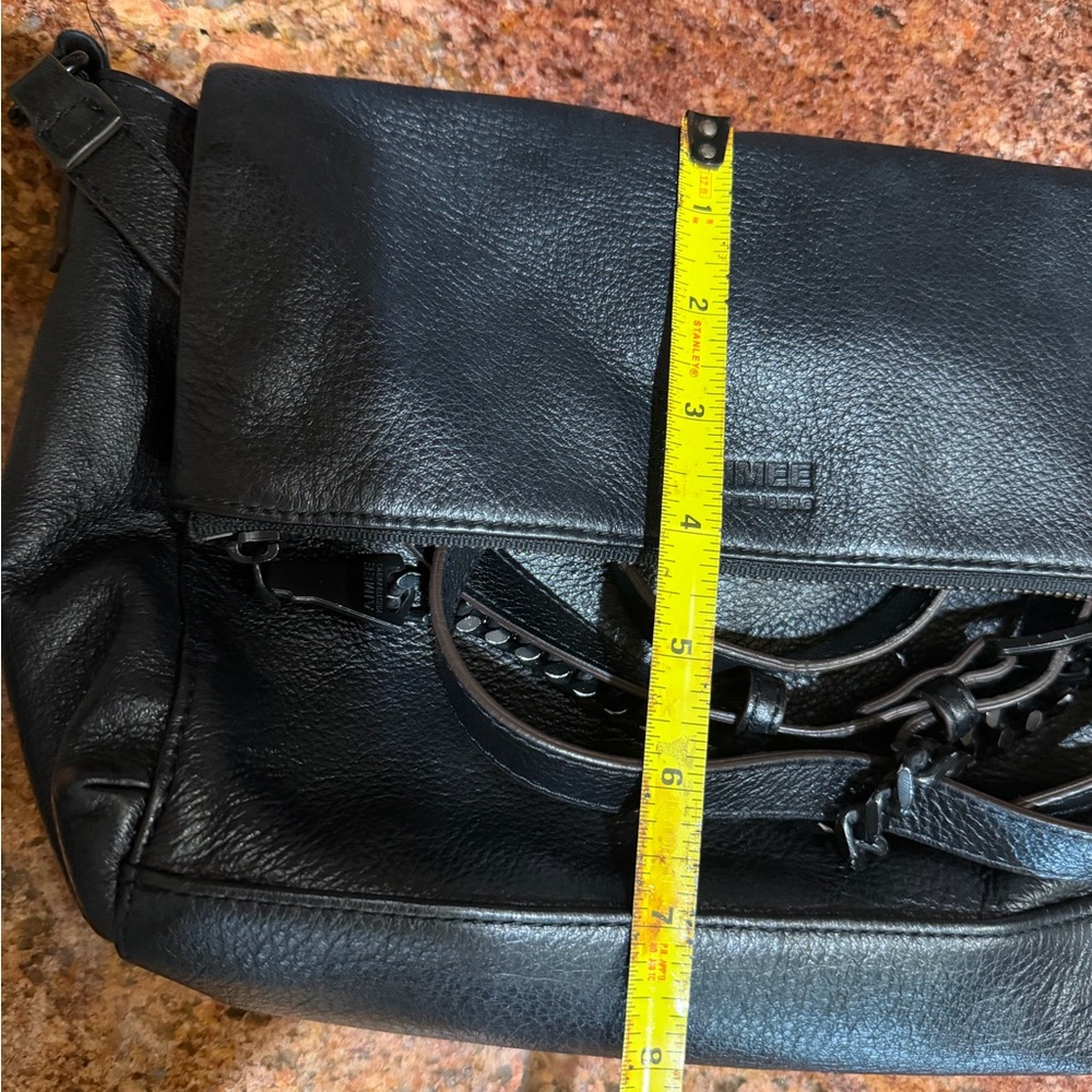 Aimee Kestenberg Black Leather Crossbody Bag - Picture 8 of 9